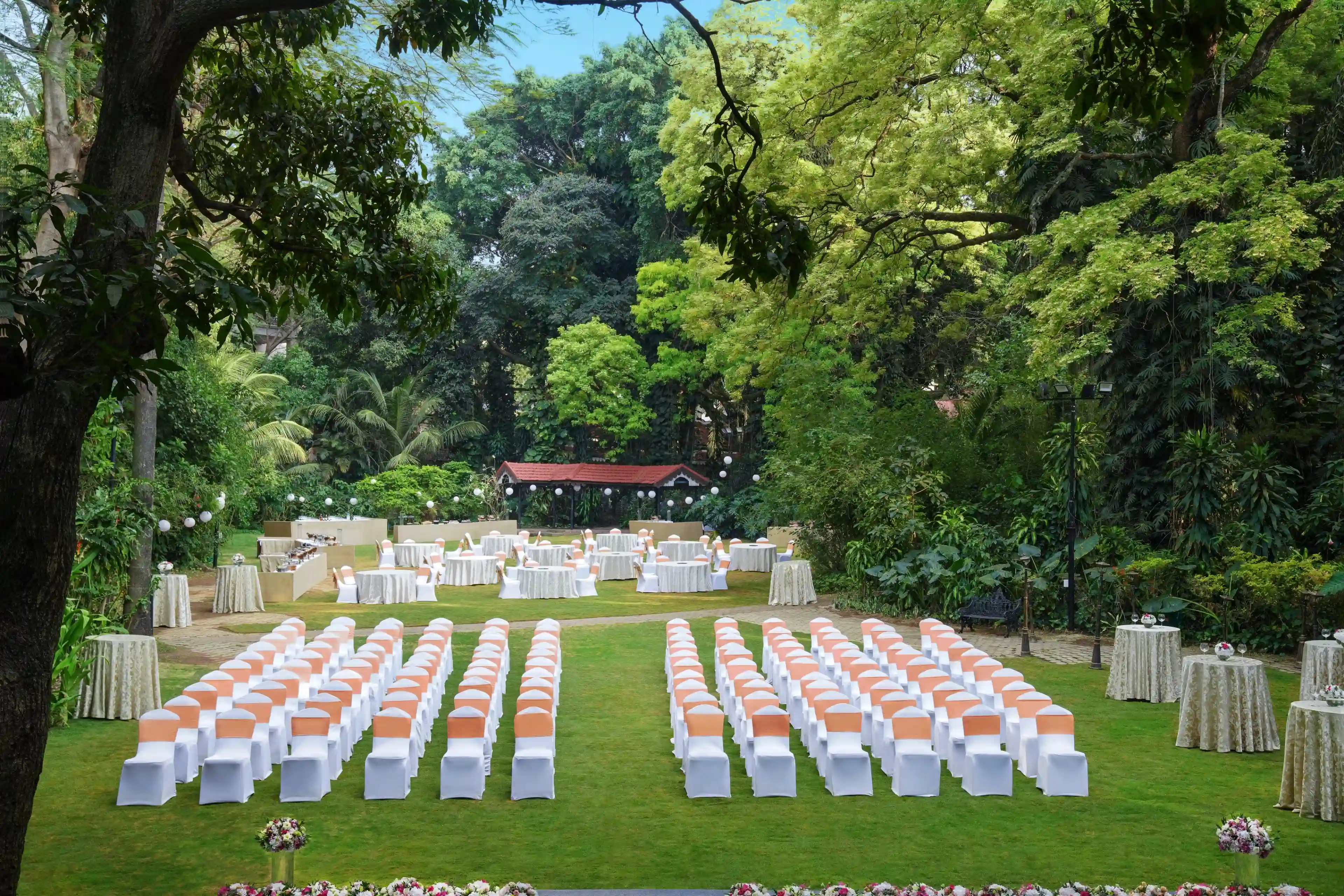 Taj West End garden wedding venue Bangalore