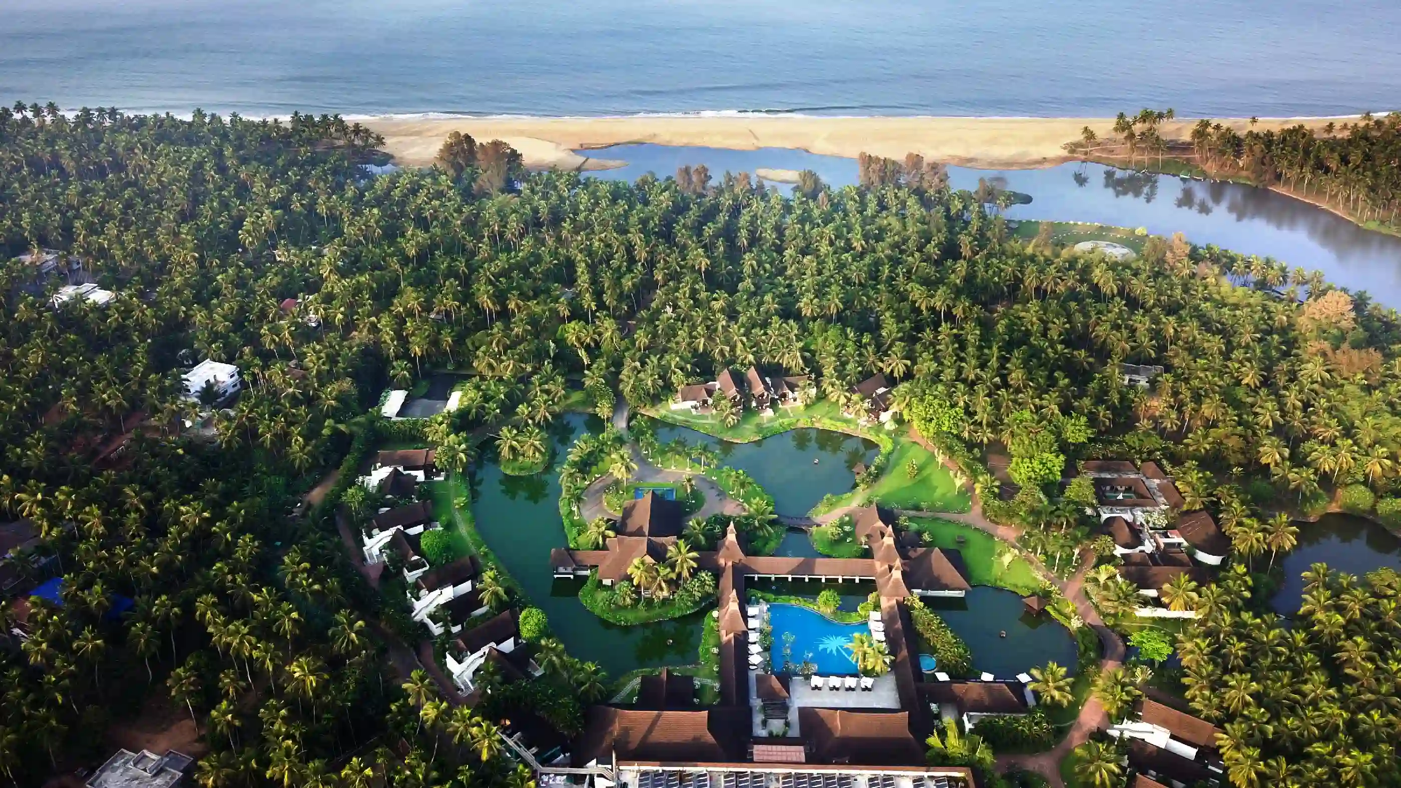 Taj Bekal Resort and Spa Kerala with villas, gardens and backwaters